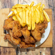 25 Chicken Nibbles &amp; Chips